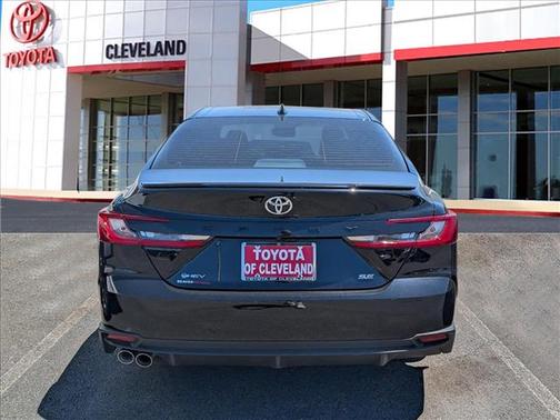Midnight Black Metallic 2026 Toyota Camry SE