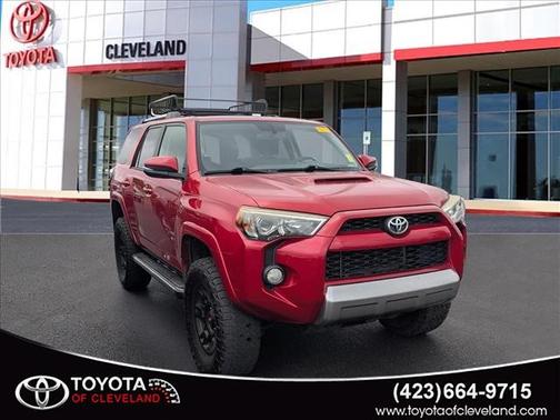 Barcelona Red 2015 Toyota 4Runner Trail