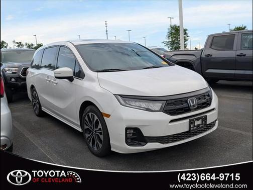 Platinum White Pearl 2025 Honda Odyssey Elite