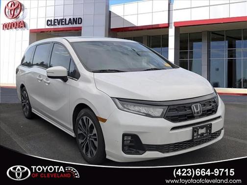Platinum White Pearl 2025 Honda Odyssey Elite