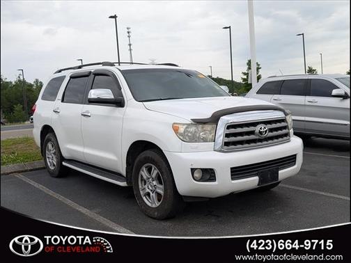 Super White 2008 Toyota Sequoia Limited