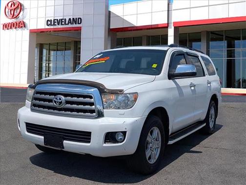 Super White 2008 Toyota Sequoia Limited