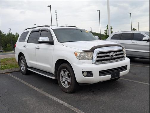 Super White 2008 Toyota Sequoia Limited