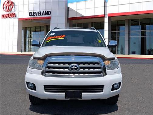 Super White 2008 Toyota Sequoia Limited