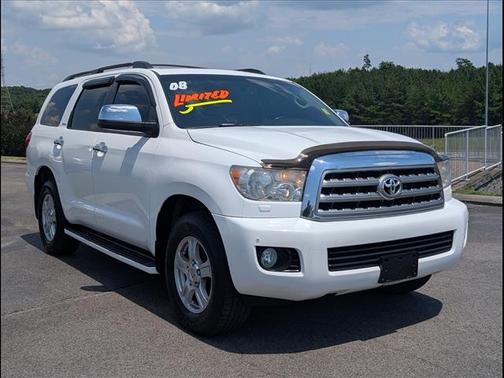 Super White 2008 Toyota Sequoia Limited