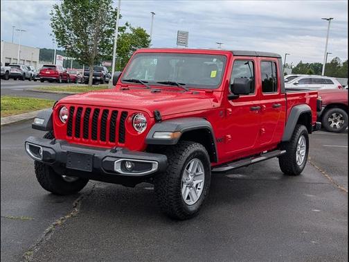 Firecracker Red Clearcoat 2023 Jeep Gladiator Sport S