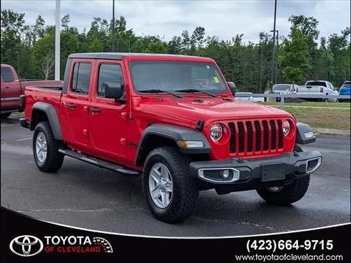 Firecracker Red Clearcoat 2023 Jeep Gladiator Sport S