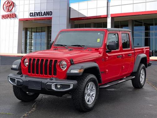 Firecracker Red Clearcoat 2023 Jeep Gladiator Sport S