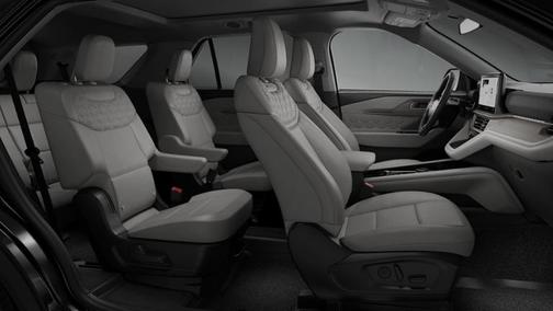 Agate Black Metallic 2026 Ford Explorer Platinum