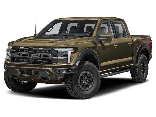 Shelter Green 2025 Ford F-150 Raptor Truck