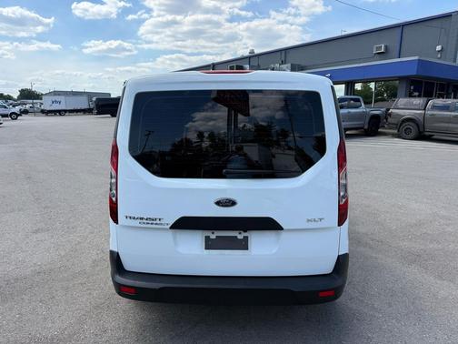 Frozen White 2022 Ford Transit Connect XLT w/Rear Liftgate