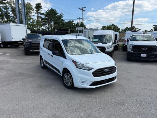 Frozen White 2022 Ford Transit Connect XLT w/Rear Liftgate