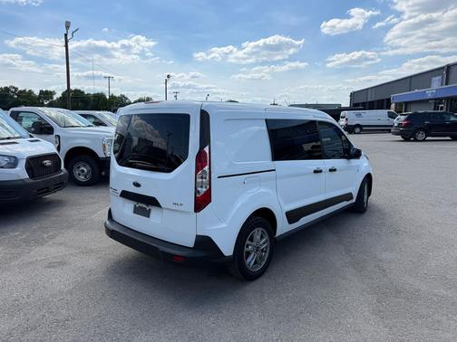 Frozen White 2022 Ford Transit Connect XLT w/Rear Liftgate