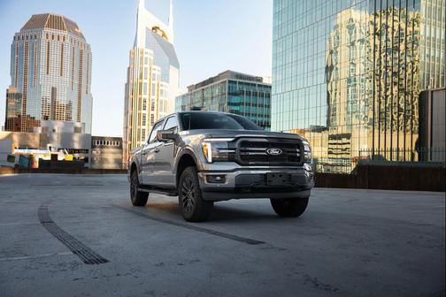 Carbonized Gray Metallic 2025 Ford F-150 Lariat Truck