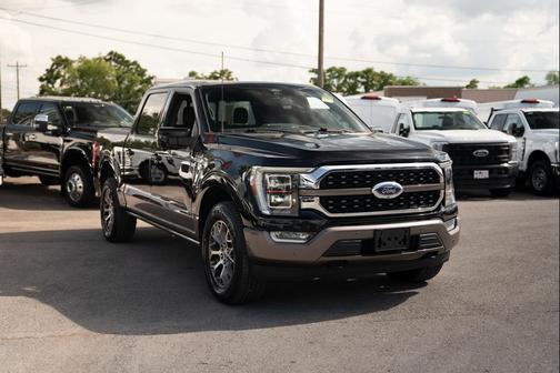 Agate Black Metallic 2022 Ford F-150 King Ranch