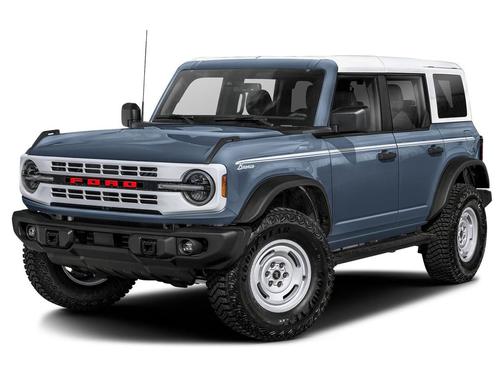 Azure Gray Metallic Tri-Coat 2025 Ford Bronco Heritage Edition