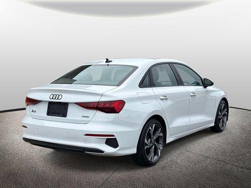 Glacier White Metallic 2023 Audi A3 Premium