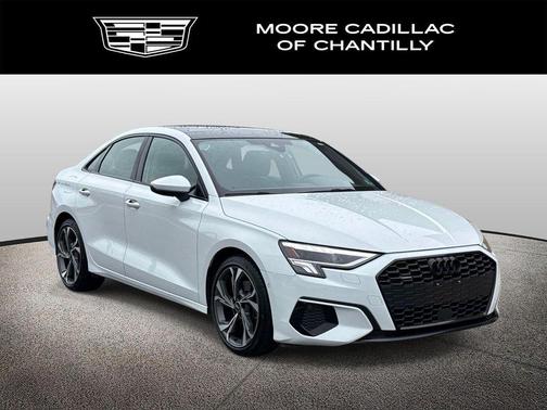 Glacier White Metallic 2023 Audi A3 Premium