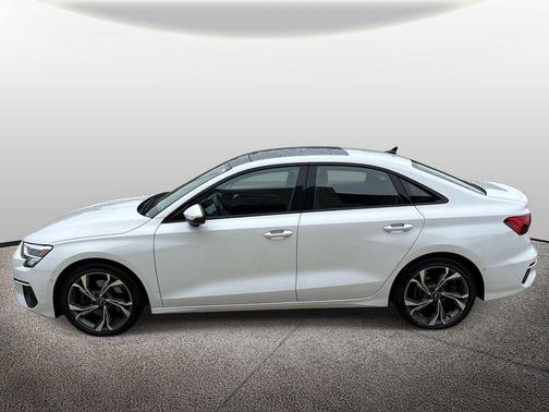 Glacier White Metallic 2023 Audi A3 Premium