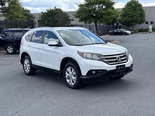 White Diamond Pearl 2014 Honda CR-V EX-L