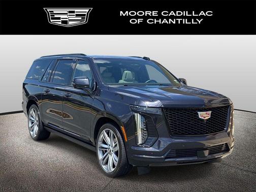 Galactic Gray Metallic 2025 Cadillac Escalade ESV Sport