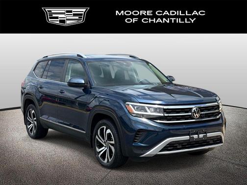 Tourmaline Blue Metallic 2023 Volkswagen Atlas 3.6L SEL