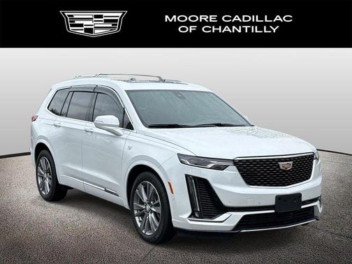 Crystal White Tricoat 2024 Cadillac XT6 Premium Luxury FWD