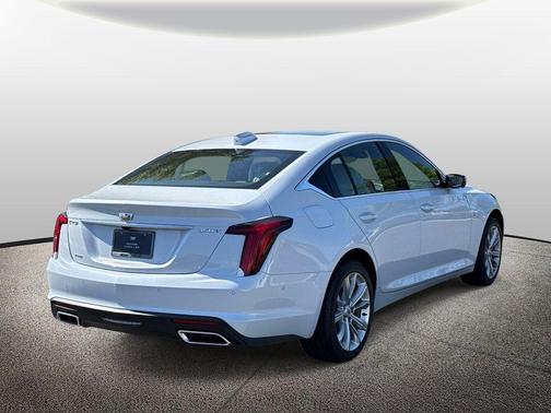 Vibrant White Tricoat 2026 Cadillac CT5 Premium Luxury