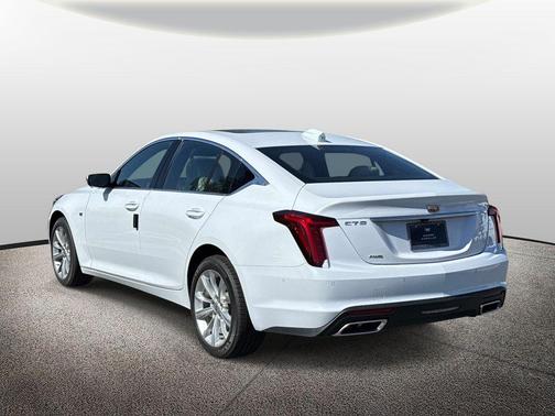 Vibrant White Tricoat 2026 Cadillac CT5 Premium Luxury