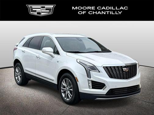Crystal White Tricoat 2022 Cadillac XT5 Premium Luxury