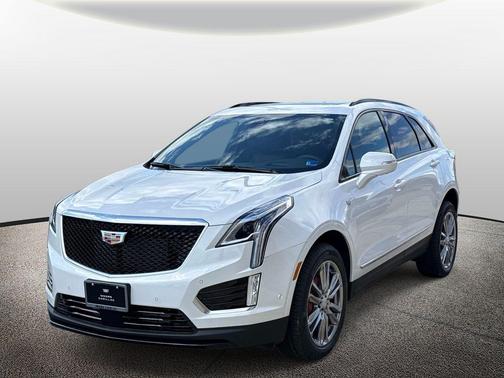 Crystal White Tricoat 2026 Cadillac XT5 Sport
