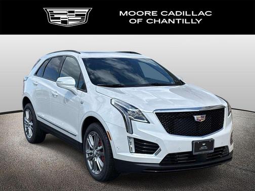 Crystal White Tricoat 2026 Cadillac XT5 Sport