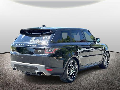 Black 2019 Land Rover Range Rover Sport SE
