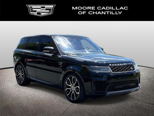 Black 2019 Land Rover Range Rover Sport SE