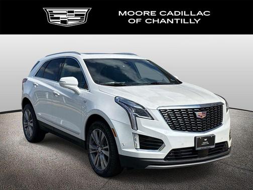 Crystal White Tricoat 2026 Cadillac XT5 Premium Luxury