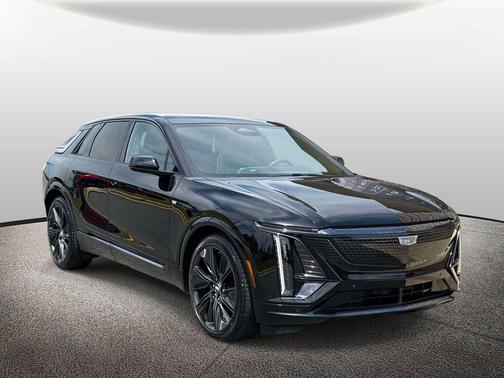 Stellar Black Metallic 2025 Cadillac LYRIQ Sport