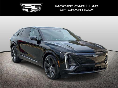 Stellar Black Metallic 2025 Cadillac LYRIQ Sport