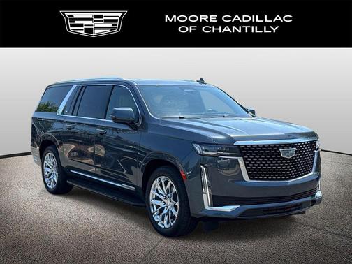 Shadow Metallic 2021 Cadillac Escalade ESV Premium Luxury