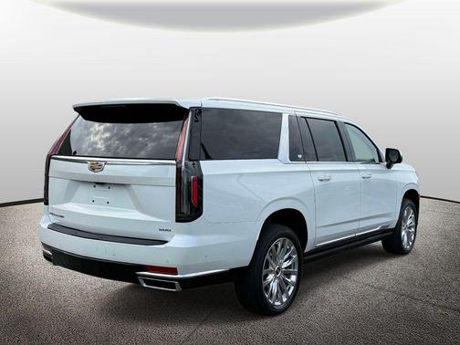 Crystal White Tricoat 2023 Cadillac Escalade ESV Premium Luxury