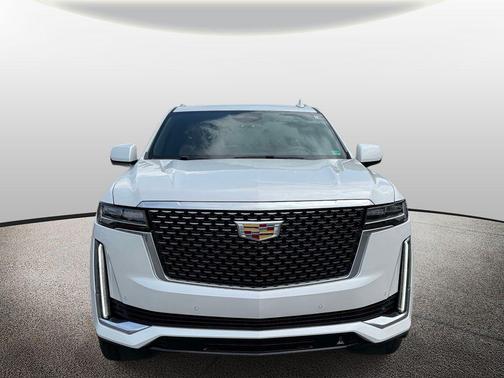 Crystal White Tricoat 2023 Cadillac Escalade ESV Premium Luxury