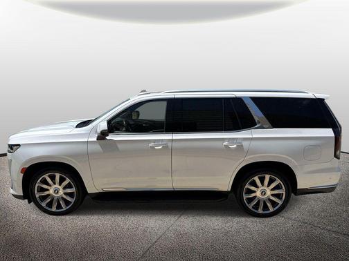 Crystal White Tricoat 2023 Cadillac Escalade Premium Luxury Platinum