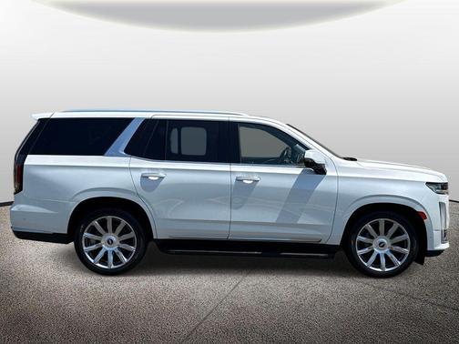 Crystal White Tricoat 2023 Cadillac Escalade Premium Luxury Platinum