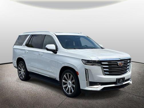 Crystal White Tricoat 2023 Cadillac Escalade Premium Luxury Platinum