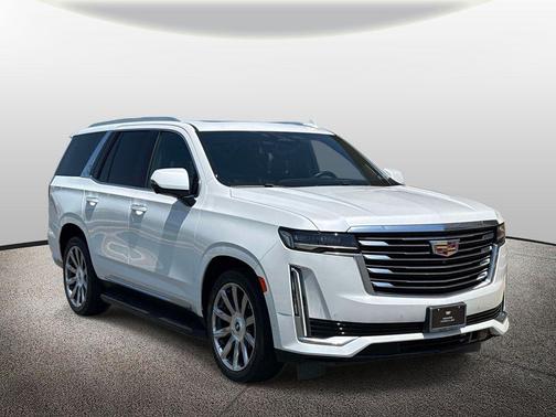 Crystal White Tricoat 2023 Cadillac Escalade Premium Luxury Platinum