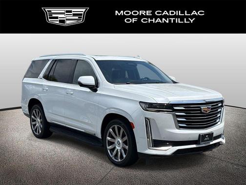 Crystal White Tricoat 2023 Cadillac Escalade Premium Luxury Platinum