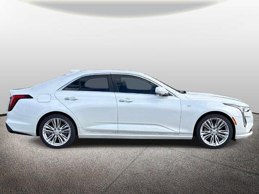 Crystal White Tricoat 2020 Cadillac CT4 Premium Luxury