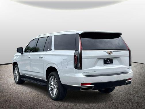 Crystal White Tricoat 2024 Cadillac Escalade ESV Premium Luxury
