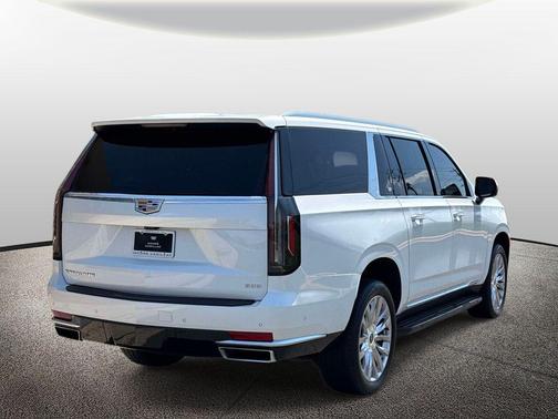 Crystal White Tricoat 2024 Cadillac Escalade ESV Premium Luxury