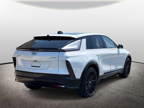 Crystal White Tricoat 2025 Cadillac LYRIQ Sport