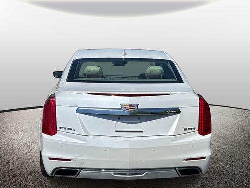 Crystal White Tricoat 2015 Cadillac CTS 2.0L Turbo Luxury
